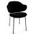 Holly Venice Fabric/Metal Dining Chair