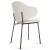 Holly Venice Fabric/Metal Dining Chair