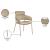 Yara Velvet Dining Chair