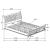 Elk Grove Wood Storage Bed, Queen Size