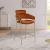 Yara Velvet Counter Stool with Brushed Brass Metal Frame