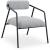 Carly Boucle Fabric Accent Chair