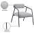 Carly Boucle Fabric Accent Chair