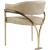 Madelyn Velvet Dining Chair with Brushed Brass Frame