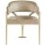 Madelyn Velvet Dining Chair with Brushed Brass Frame