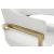 Madelyn Velvet Dining Chair with Brushed Brass Frame