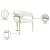 Madelyn Velvet Dining Chair with Brushed Brass Frame
