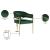 Madelyn Velvet Dining Chair with Brushed Brass Frame