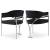Madelyn Velvet Dining Chair with Brushed Chrome Metal Frame