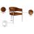Madelyn Velvet Dining Chair with Brushed Chrome Metal Frame