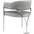 Madelyn Velvet Dining Chair with Brushed Chrome Metal Frame