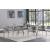 Madelyn Velvet Dining Chair with Brushed Chrome Metal Frame