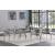 Madelyn Velvet Dining Chair with Brushed Chrome Metal Frame