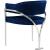 Madelyn Velvet Dining Chair with Brushed Chrome Metal Frame