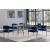 Madelyn Velvet Dining Chair with Brushed Chrome Metal Frame