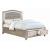 Bling Game Wood Upholstered Storage Bed, Queen Size