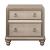Bling Game Wood Nightstand w/2 Drawers & Dual USB