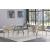 Madelyn Velvet Dining Chair with Brushed Chrome Metal Frame