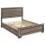 Kauffman Wood Storage Bed, Queen Size
