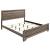 Kauffman Wood Panel Bed, Eastern King Size