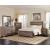Kauffman Wood Panel Bed, California King Size