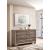 Kauffman Wood Double Dresser w/6 Drawers