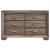 Kauffman Wood Double Dresser w/6 Drawers
