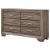 Kauffman Wood Panel Bedroom Set