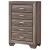 Kauffman Wood Panel Bedroom Set