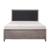 Woodrow Leatherette/Melamine/Wood Bed, Full Size