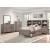 Woodrow Melamine/Wood Headboard Storage Youth Bed