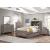 Woodrow Melamine/Wood Headboard Storage Youth Bed
