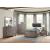 Woodrow Leatherette/Melamine/Wood Bed