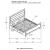 Kauffman Wood Storage Bed, Eastern King Size