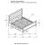 Kauffman Wood Storage Bed, California King Size