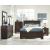 Kauffman Wood Panel Bed, California King Size