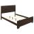 Kauffman Wood Panel Bed, Queen Size