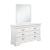 Louis Philippe Wood Double Dresser w/6 Drawers
