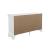 Louis Philippe Wood Double Dresser w/6 Drawers