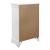 Louis Philippe Wood Chest w/5 Drawers