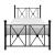 Mardelle Metal Platform Bed, Twin Size