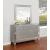 Leighton Wood/Acrylic Dresser w/7 Drawers