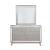 Leighton Wood/Acrylic Dresser w/7 Drawers