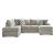 Calnita Fabric Left 2-Piece Sectional w/Chaise