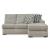 Calnita Fabric Left 2-Piece Sectional w/Chaise