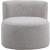 Como Boucle Fabric Accent Chair