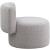 Como Boucle Fabric Accent Chair