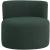 Como Boucle Fabric Accent Chair