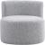 Como Boucle Fabric Accent Chair