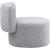 Como Boucle Fabric Accent Chair